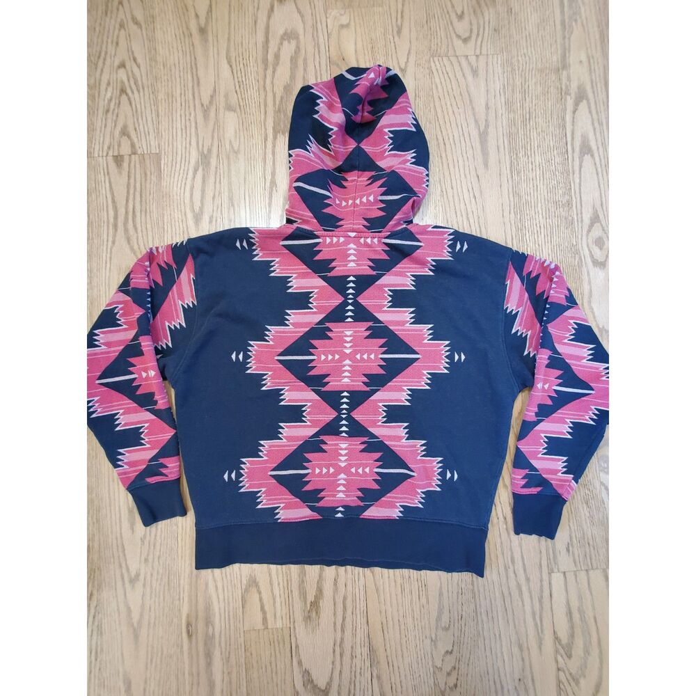 Lauren Ralph Lauren Womens S Aztec Sweatshirt Hoodie VGUC